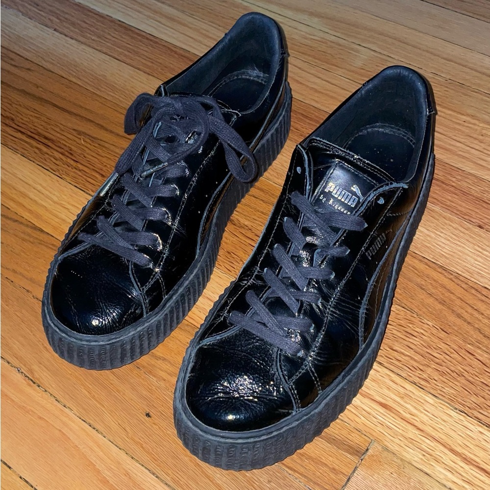 Fenty Puma by Rihanna Creepers in Black Patent! ♠️